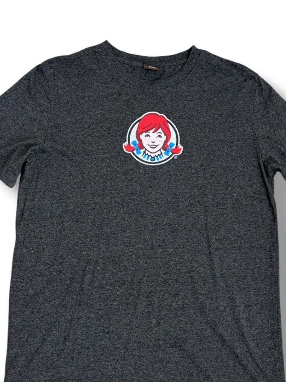 Wendy's Good Night Nugg Employee Uniform Gray T Shirt Size M / L Barco